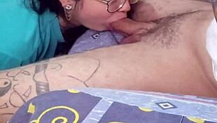 She Loves Deepthroat And Cum Filling!