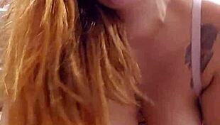 Young Exhibitionist Wants to Get Slapped with Cock on Her Face