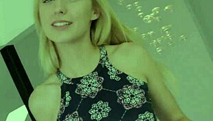 Skinny Teen 18+ Eagerly Sucks on Cock