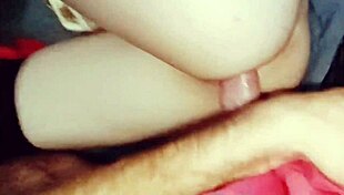 Latina couple enjoys rough anal romp, screaming in pleasure