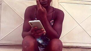 Crazy Bitch Twerks In Clothes Then Naked