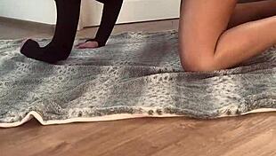 Hot college girl showing yoga positions youve never seen