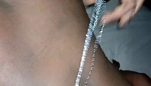 POV fucking a real ebony slut with big black cock