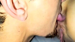 Intense heat with pussy full of cum from monstrous cock.