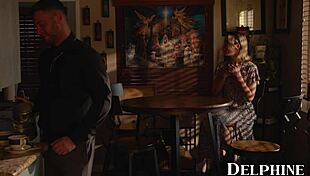 Sexy church babe Aiden Ashley fucks the priest in hardcore roleplay