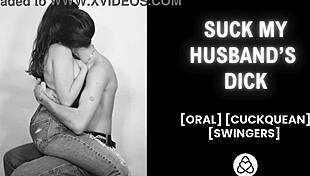 Cuckquean watches husband fuck another woman in erotic audio porn