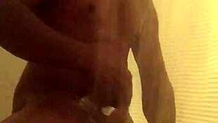 girl takes a solo shower bath