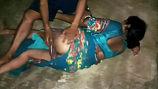 Indian village bhabhi enjoys hardcore sex with naughty partner