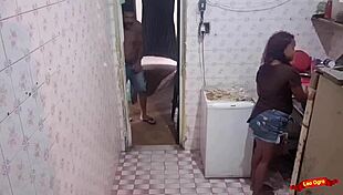 Latina Maid Gets Ass Fucked Anal