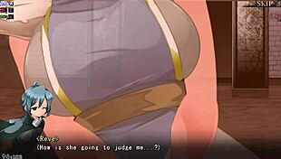 Yume-Same's giantess defeat scene unfolds casually