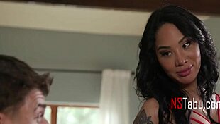 asian milf rewards stepson with creampie in taboo family ties