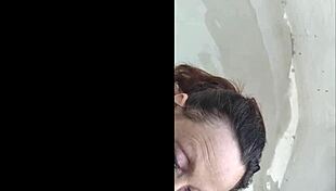 Pov mature hotwife candi annie milks cock at nudist resort pool