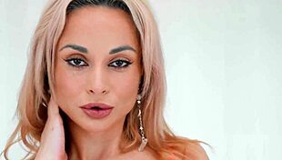 Crystal Rush Flexing Deepthroating Skill With Monster Cock