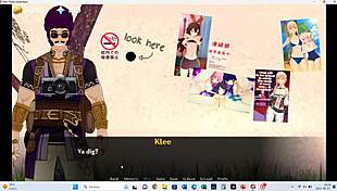 Intense Genshin-Inspired Anime Porn Features Big Tits Bent Over For Doggystyle And Sucking.