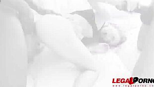 Kira Parvati Rough Anal DP Four Massive Cocks