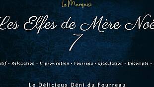 Les Elfes De Mère Noël 7 - French Femdom Denial Sheath