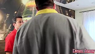 Priscila reis says, 'pleasure these two guys'