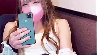 Crossdressing individual makes prank call then masturbates.