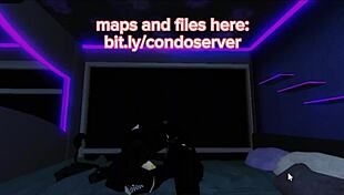 roblox character engages in virtual sucking activity