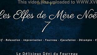 Les Elfes De Mère Noël 7 - French Femdom Denial Sheath