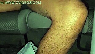 Boyfriend Fucks Me in Car While Cuckold Drives