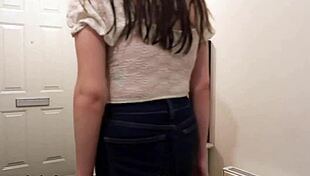 Oh, spank that naughty college student hard!