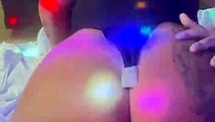 Corninho watches wife ride monster cock in lingerie