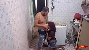 Latina Maid Gets Ass Fucked Anal