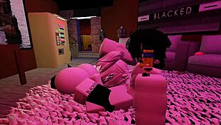 getting fucked by a horny fan on roblox