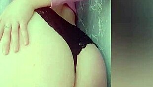 Young Slutty Girl Shows Her Virgin Tits And Ass To Perverts Like You