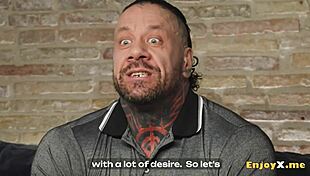 Tatted Dark Haired Deep-Throated And Humped Her Beau In Mischievous Porn