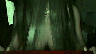 Sadako's intense sex tape featuring anal and big ass action