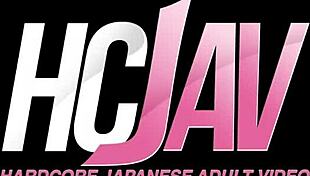 Sena Hasegawa's Hairy Pussy Stuffed During Pole Dance