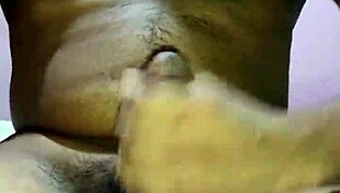Young 18+ Guy Performs Solo Hand Job on Cock