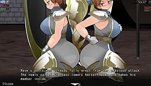 Yume-Same's giantess defeat scene unfolds casually