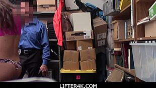 putting dick in lily adams' mouth for stealing?