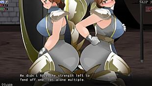 Yume-Same's giantess defeat scene unfolds casually