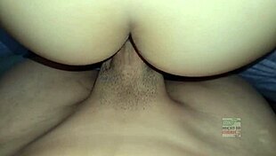 Young tight pussy gets humiliated with banana and big cock