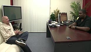 Brunette Secretary Gets Her Pussy Licked Hard!