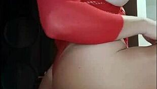 Athletic Redhead with Tan Lines and Tattoos