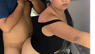 Morena Latina Le Encanta Verse Follando Frente Al Espejo