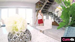 nanny turns her cunt into a pipeline for cum 😏