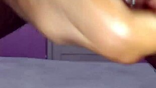 Young 18+ Guy Performs Solo Hand Job on Cock