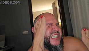 foot job and hardcore foot fetish