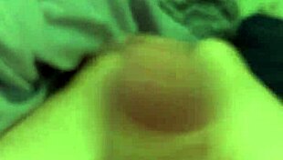 Guy masturbates naked while watching homemade porn