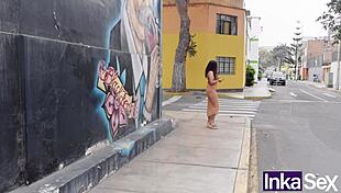 Morena Colombiana Puta Folla con Desconocido de Tinder