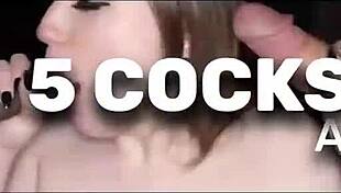 Gangbangcreampie Hot Blonde Babe Loves Getting Pussy Creampied