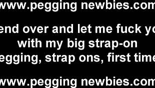 BEND OVER AND GET READY FOR MY BIG STRAPON