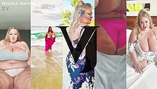 Veronica Jasmine titty fucks Shaundam in BBW MILF scene!