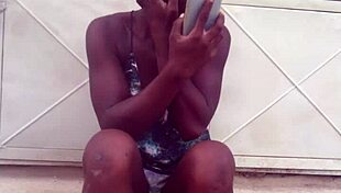 Crazy Bitch Twerks In Clothes Then Naked